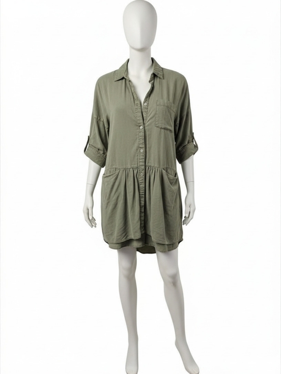 Dresses & Skirts - Zara Denim Look Dress